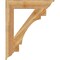 Ekena Millwork Merced Traditional Rough Sawn Bracket, Western Red Cedar, 6"W x 36"D x 44"H BKT06X36X44MRC01RWR - alternate 4